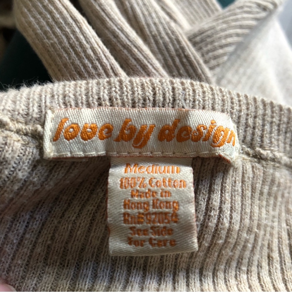 Love by design knit long sleeve top - Picture 3 of 3
